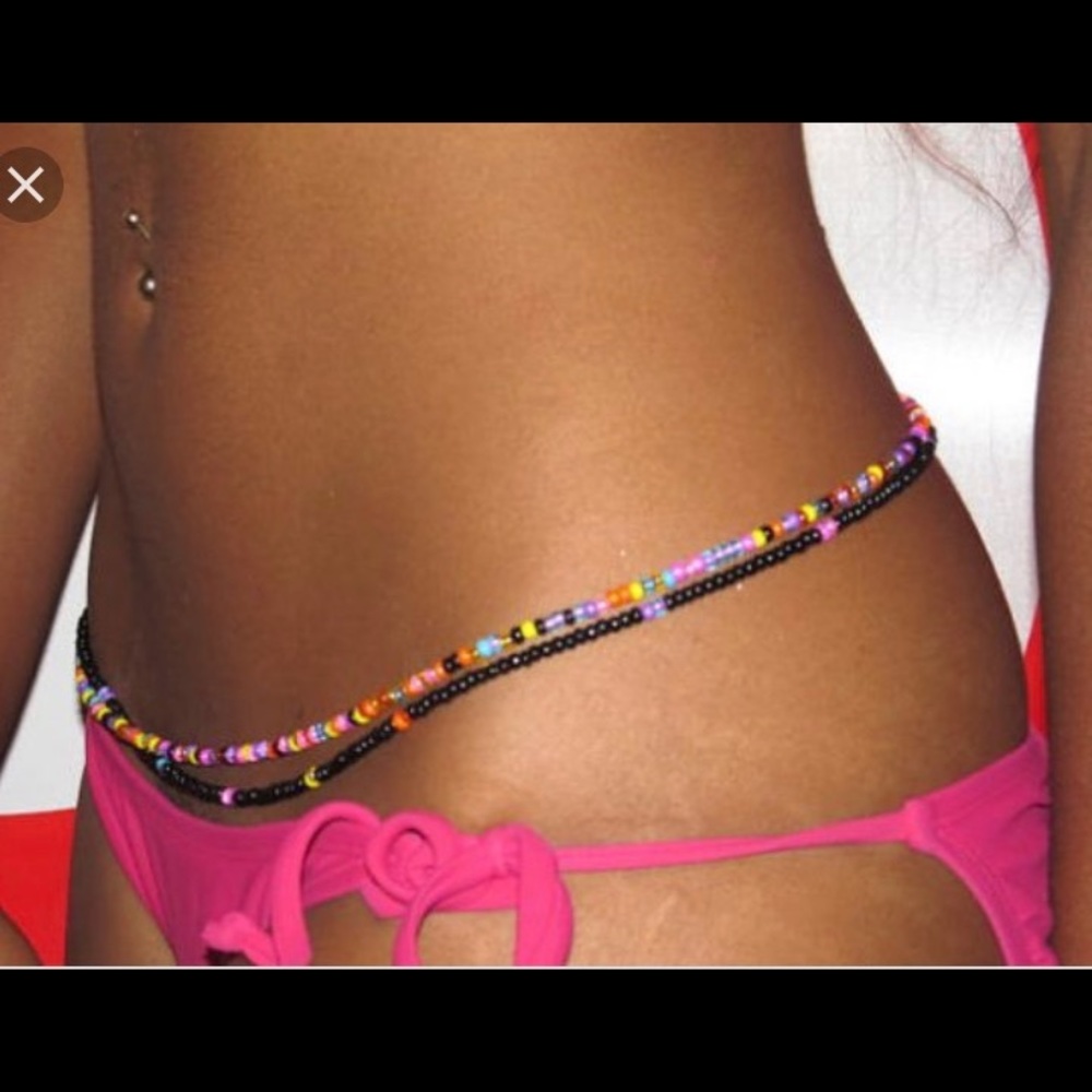 Multicolor Waist Beads
